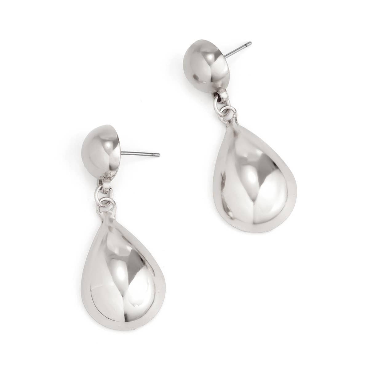MINIMALIST GEOMETRIC WATER DROP EARRINGS