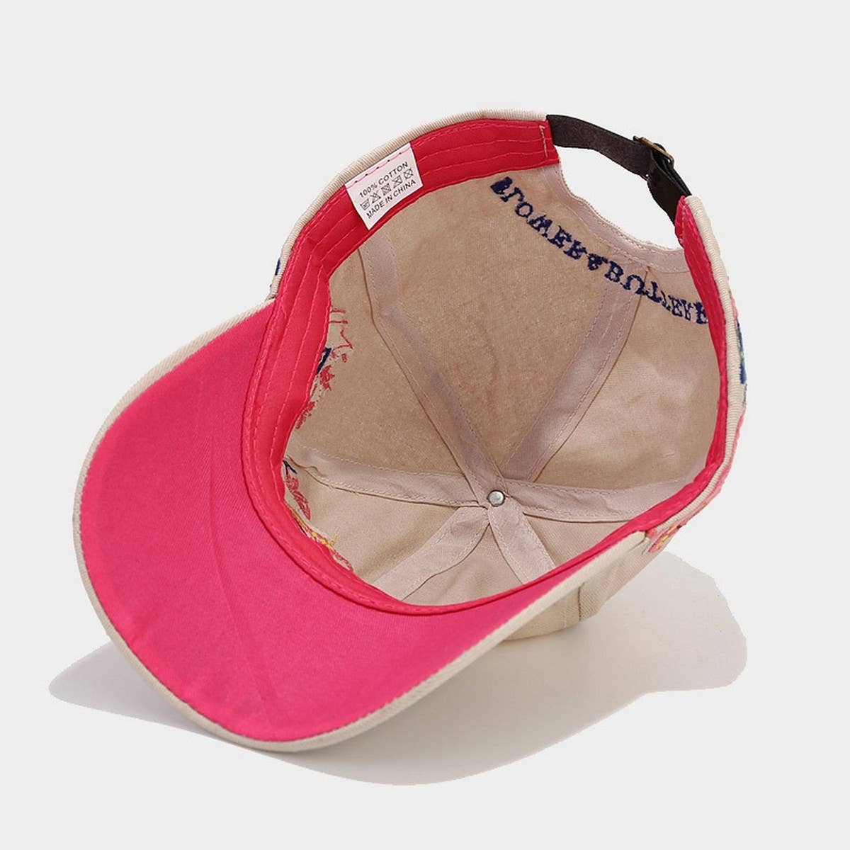Butterfly Embroidery Baseball Cap, Women?™s Sun Hat CWAH1648