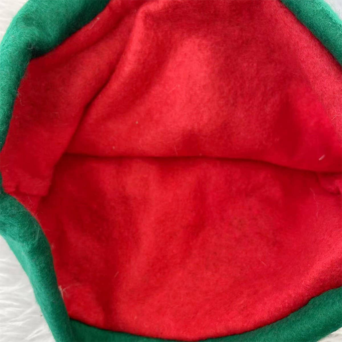 CWAH4079_CHRISTMAS ATMOSPHERE BELL ELF HAT