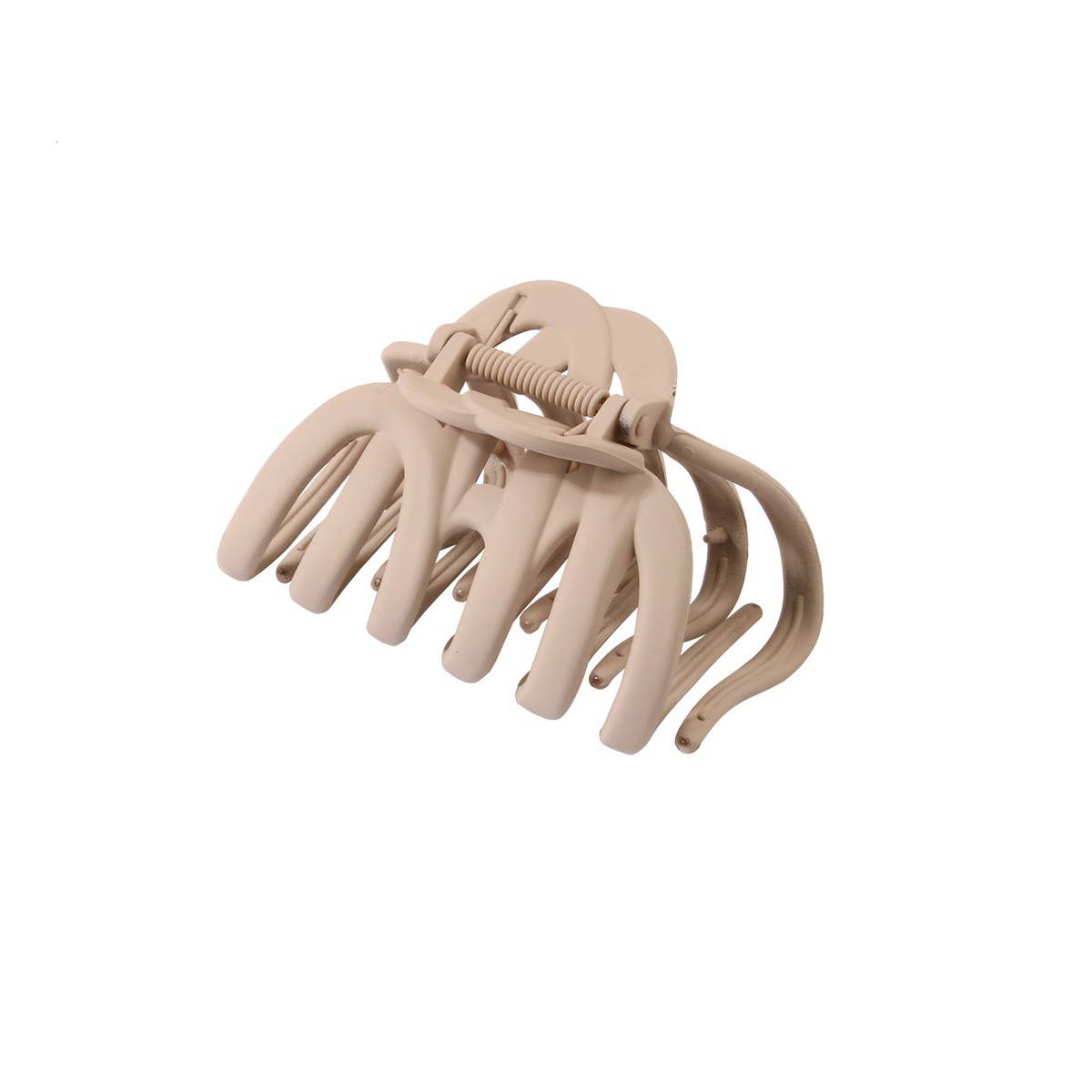 CWAHA07440_MATTE LARGE PUMPKIN HAIR CLAW CLIP FOR WOMEN