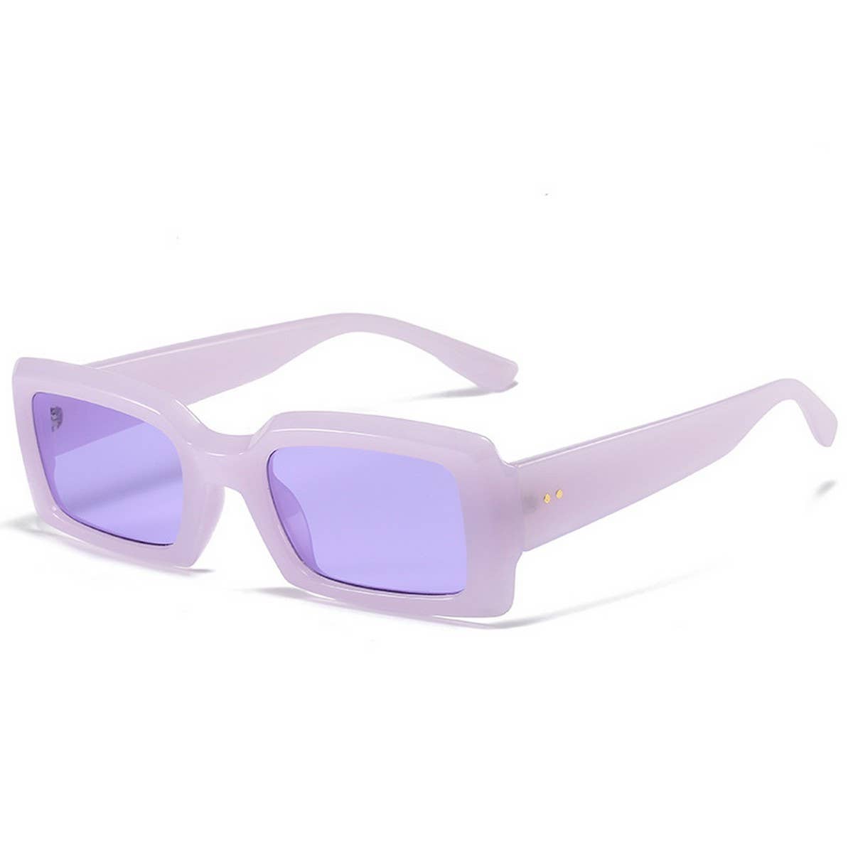 JELLY COLOR FRAME SQUARE BEACH SHADE SUNGLASSES