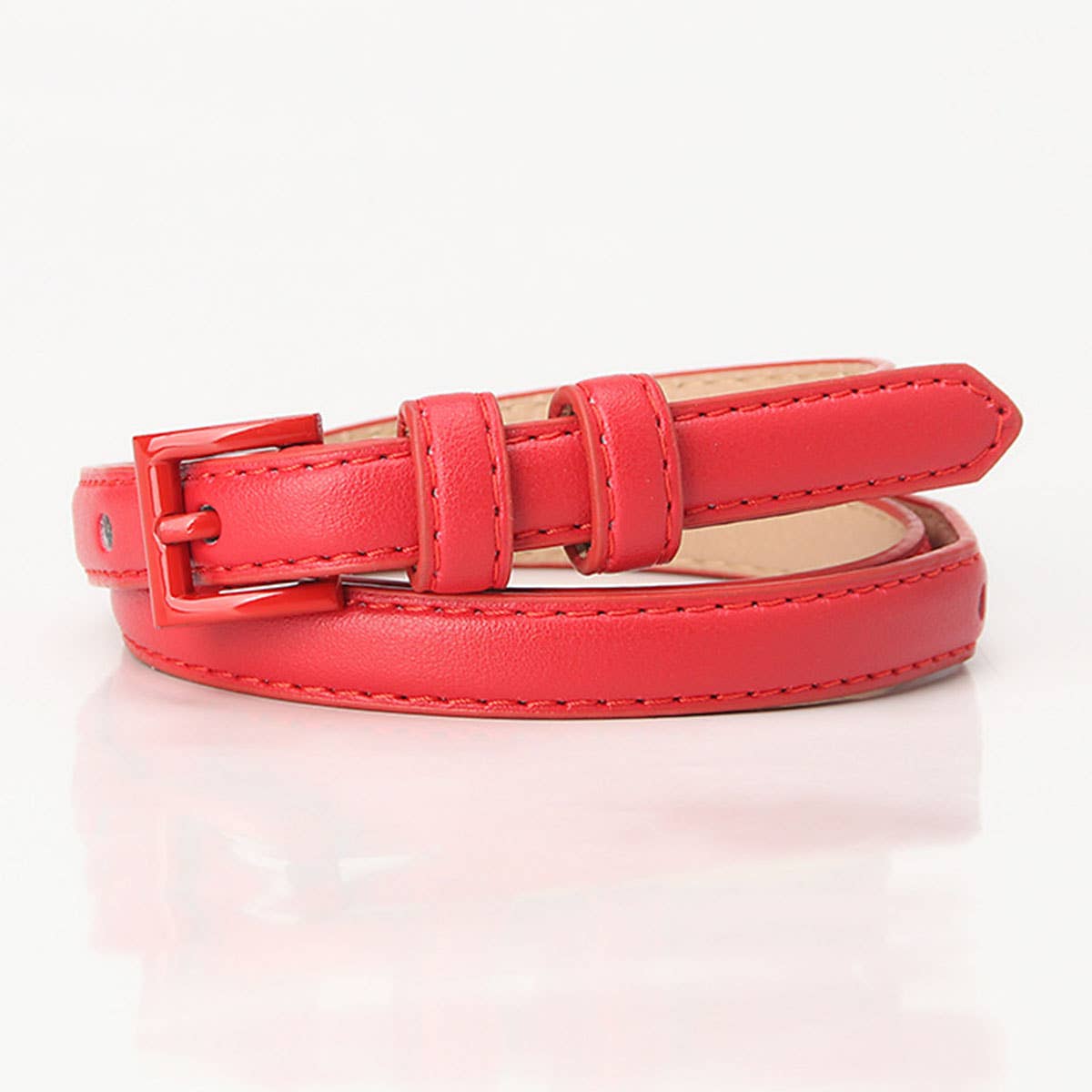 Fashionable versatile trendy dopamine women belt