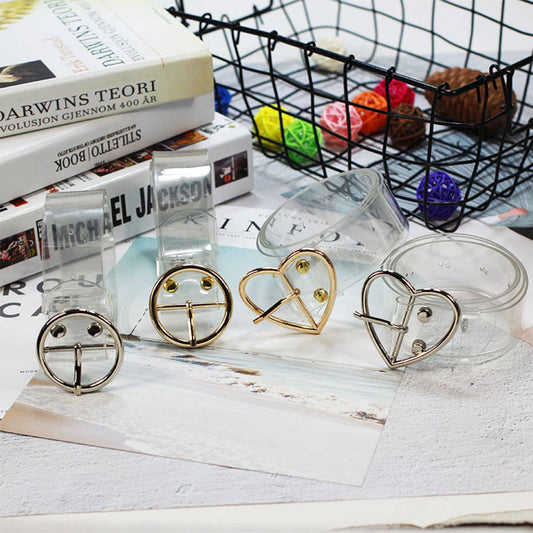 CWABE0964_FASHIONABLE AND VERSATILE TRANSPARENT BELT