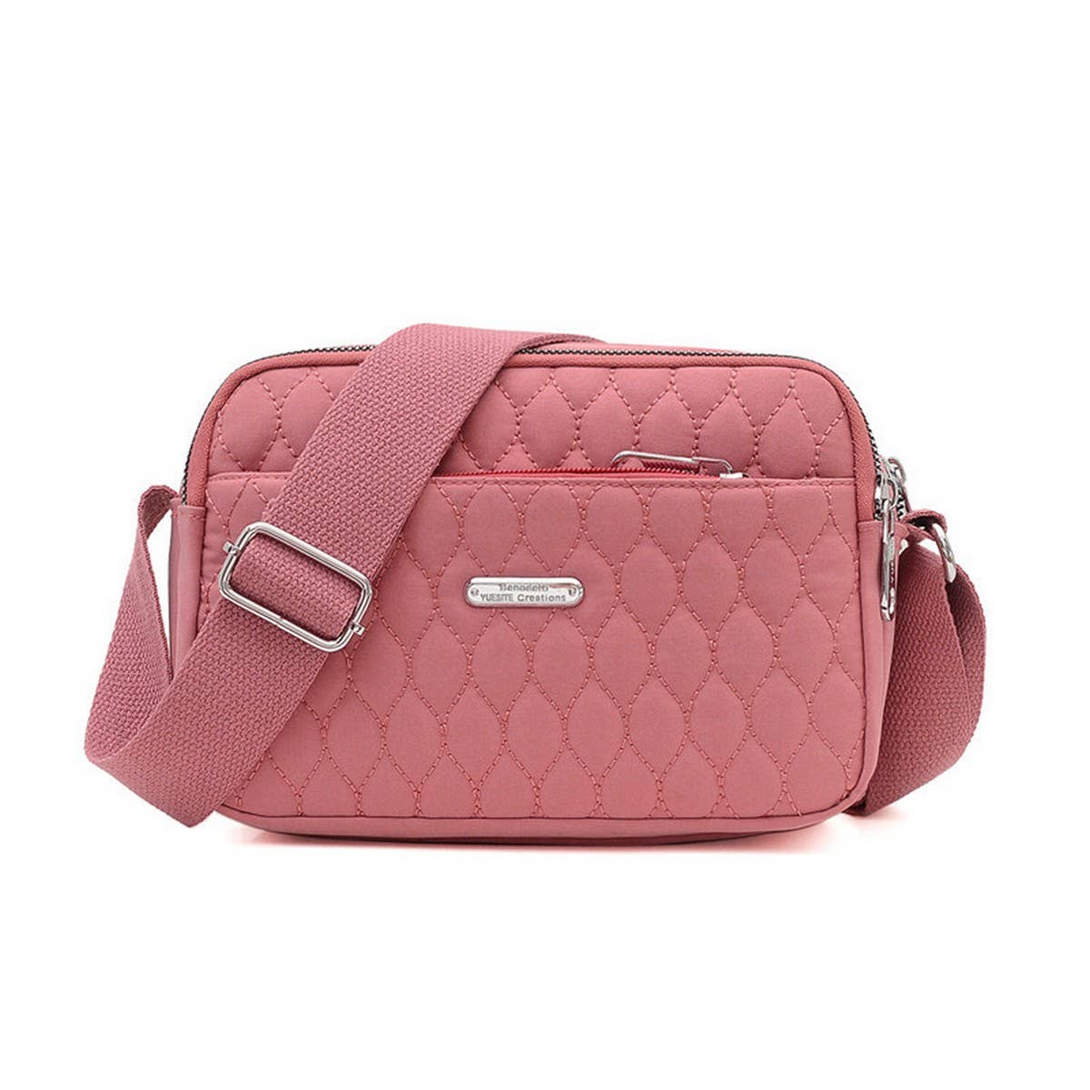 FASHIONABLE EMBROIDERY NYLON SHOULDER CROSSBODY BAG_CWAB3514