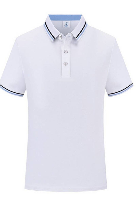 CWTBLS02448_SOLID COLOR CLASSIC FIT SHORT SLEEVE POLO SHIRT