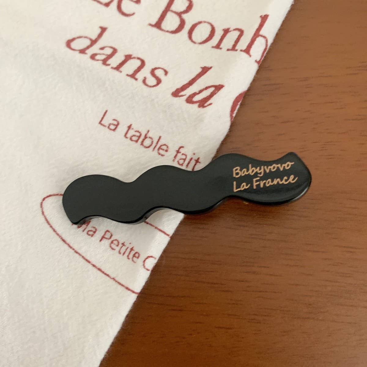 CWAHA07731_SIMPLE ACETATE HAIR CLIP SIDE BANG DUCKBILL