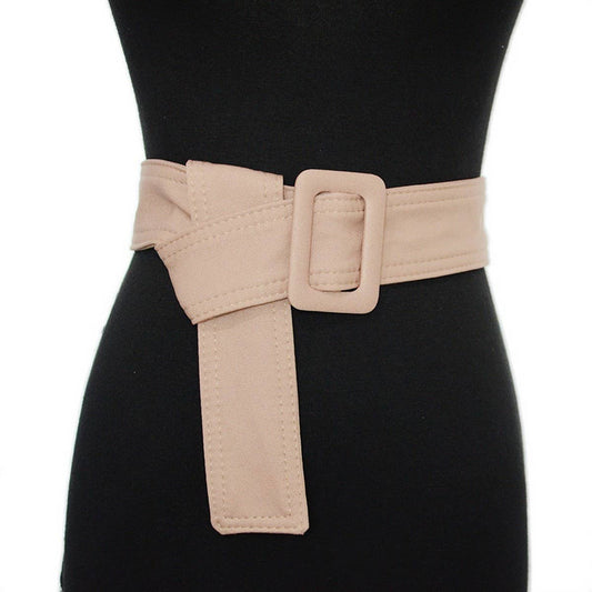 NEW WOMEN'S CASUAL SOLID COLOR WIDE GIRDLE_CWABE0494