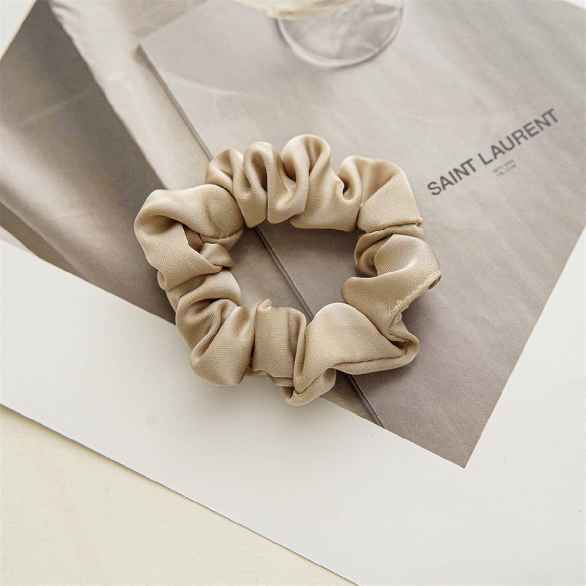 SATIN HAIRBAND HAIR ACCESSORIES ALL-MATCH HAIRBAND