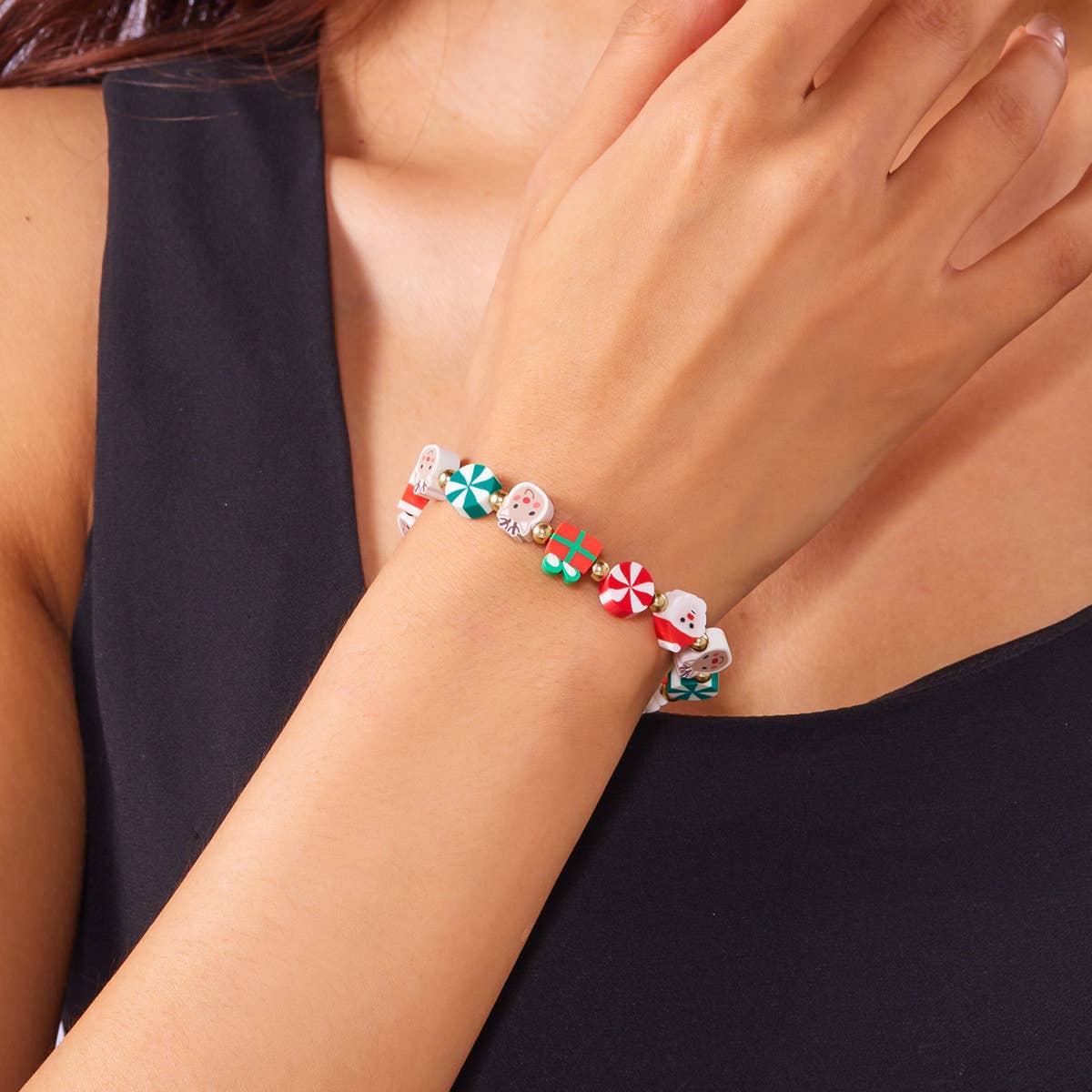 CHRISTMAS SOFT SANTA CLAUS BRACELET