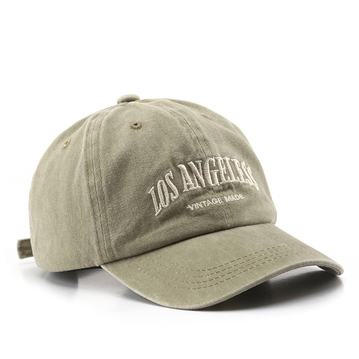 Washed Letter Embroidery Baseball Hat - Sun Hat CWAH1261