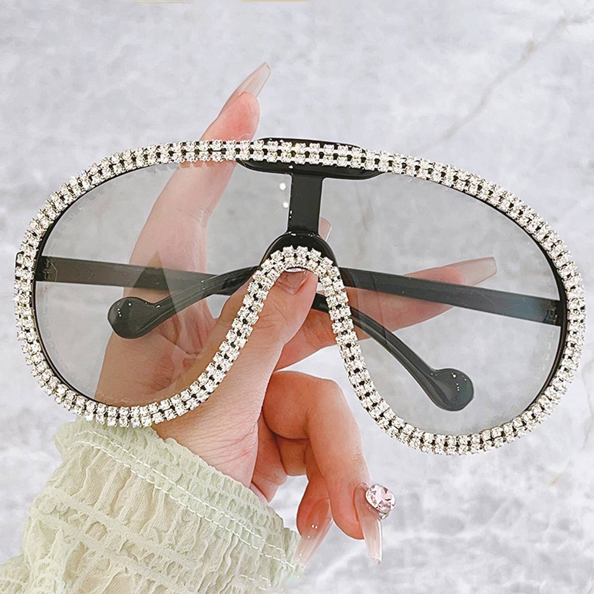 FASHIONABLE DIAMOND Y2K SUNGLASSES