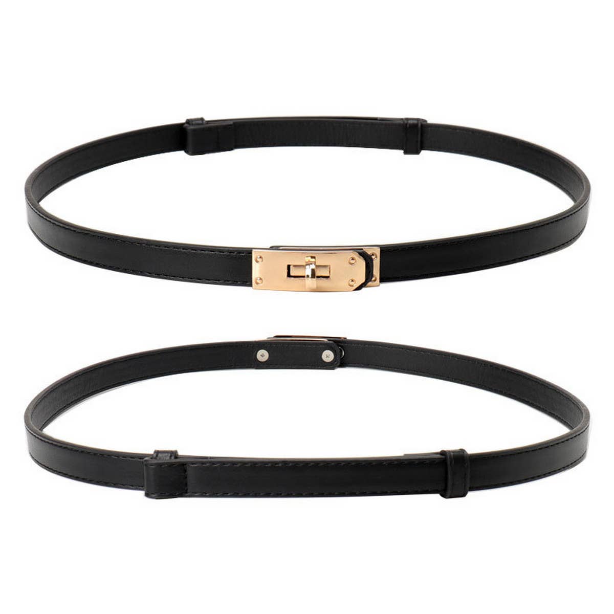 CWABE0903_WOMEN'S ADJUSTABLE BUCKLE BELT