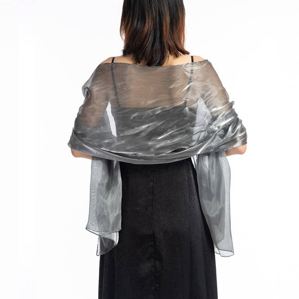 Solid Shawl-Elegant Wrap for Wedding & Party Looks_CWASC1074