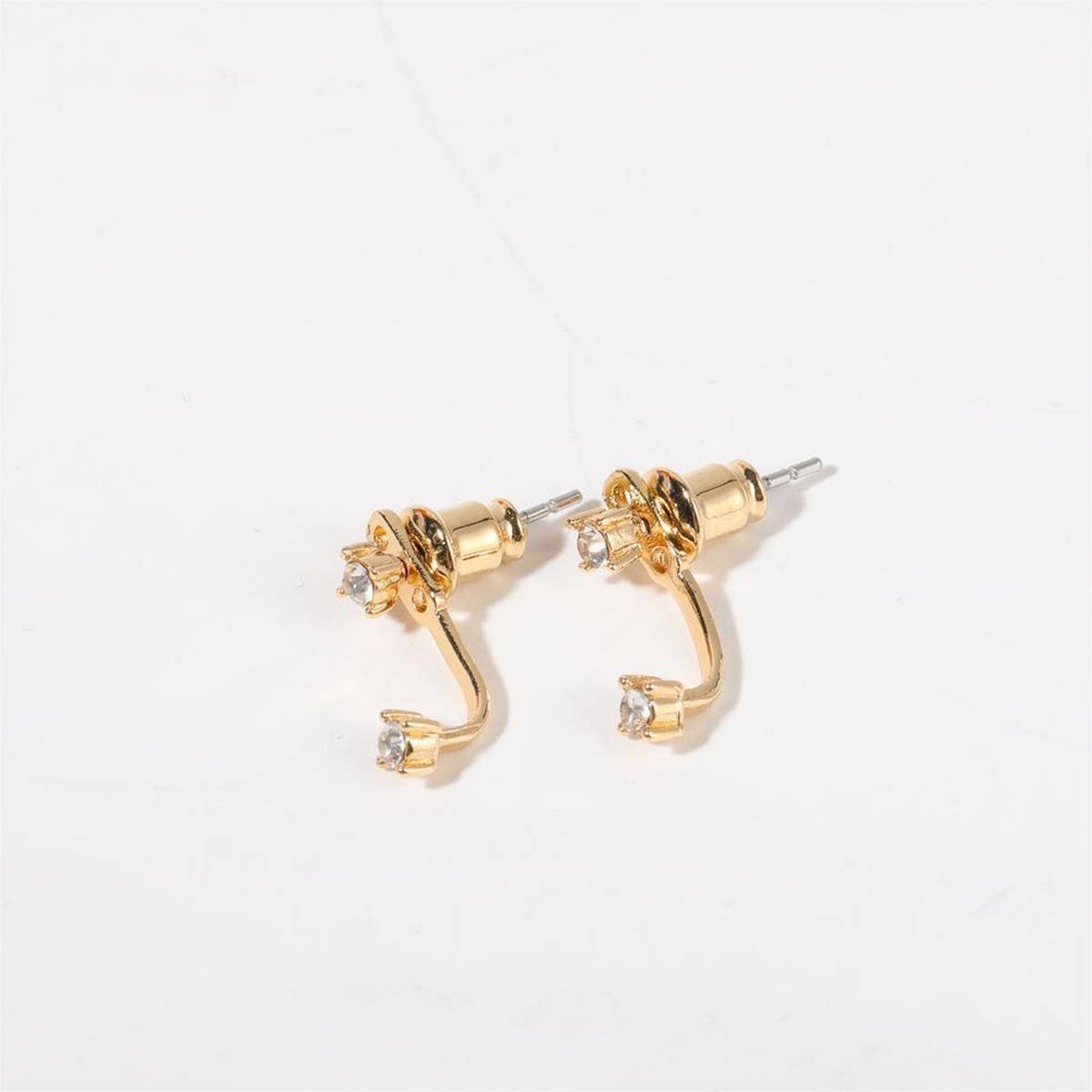 Simple colorful birthstone earrings_CWMM5346