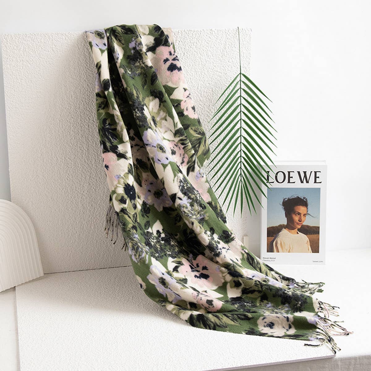 2024 NEW WARM PRINTED TASSEL SCARF_CWASC0994