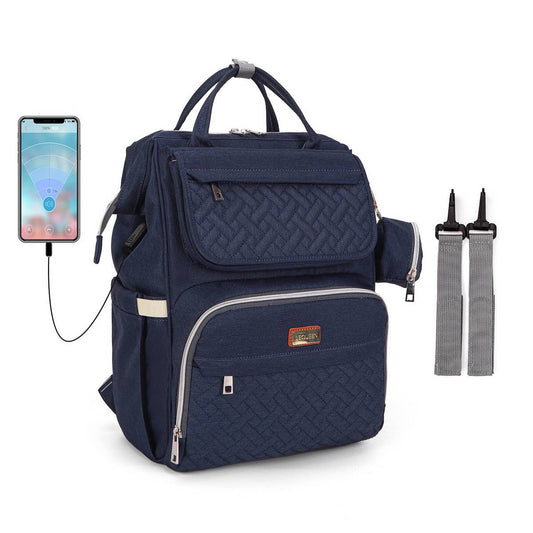 SIMPLE MULTIFUNCTIONAL MOTHER AND BABY BAG_CWAB2240