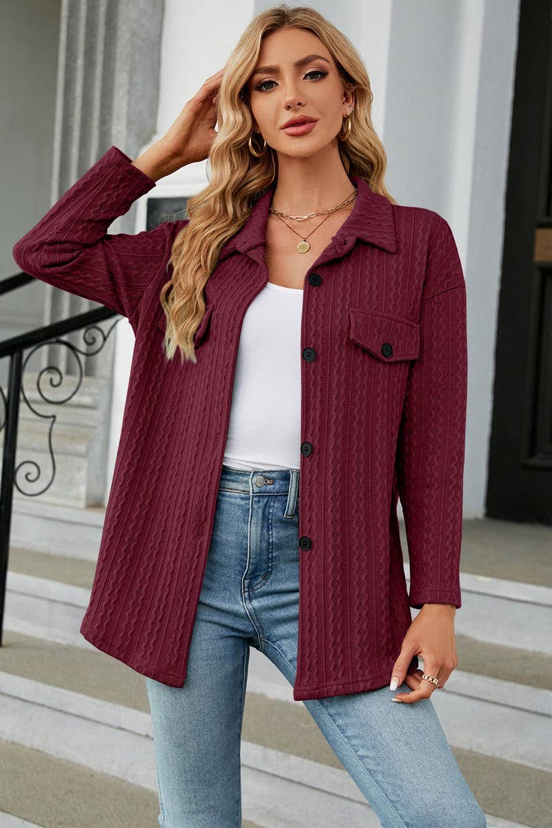 CWOCO1163_AUTUMN AND WINTER THREE-DIMENSIONAL CASUAL JACKET