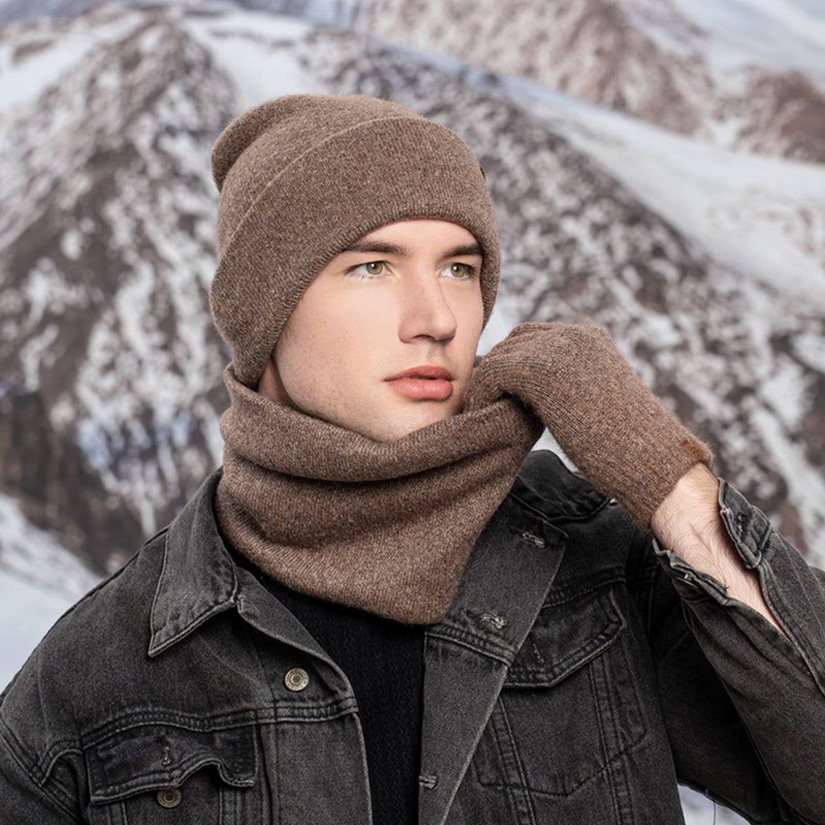 WINTER ADULT OUTDOOR WARM THREE-PIECE SUIT