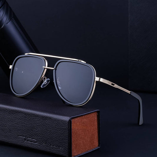 OUTDOOR RETRO DOUBLE BEAM TOAD SUNGLASSES_CWASG0628