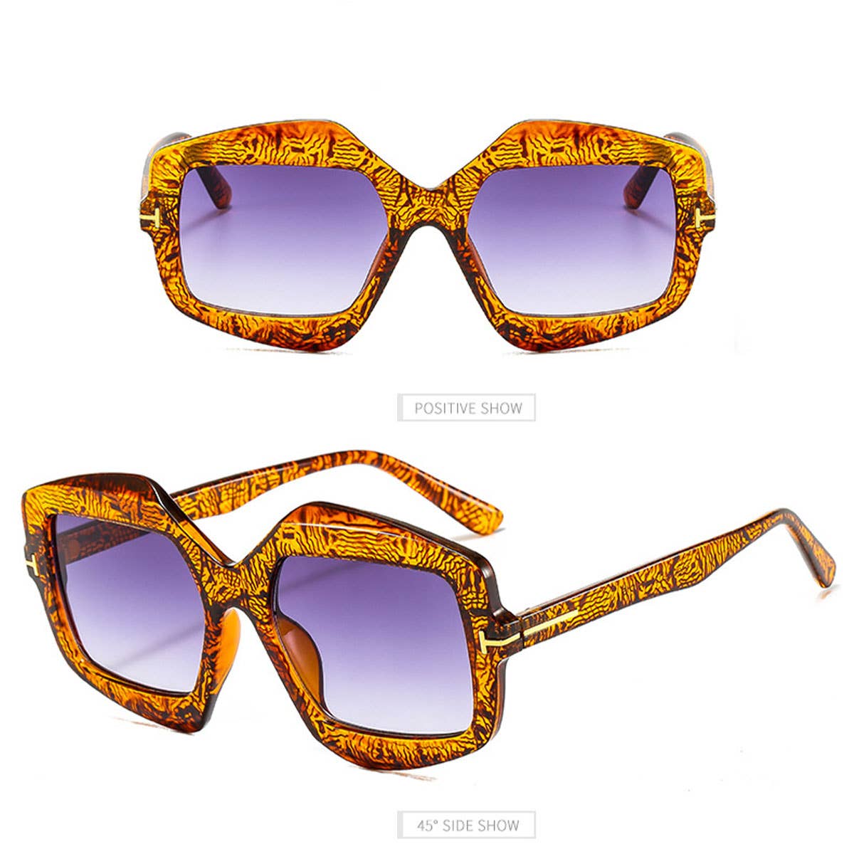 NEW T-SHAPED IRREGULAR TRENDY COLORFUL SUNGLASSES_CWASG0377