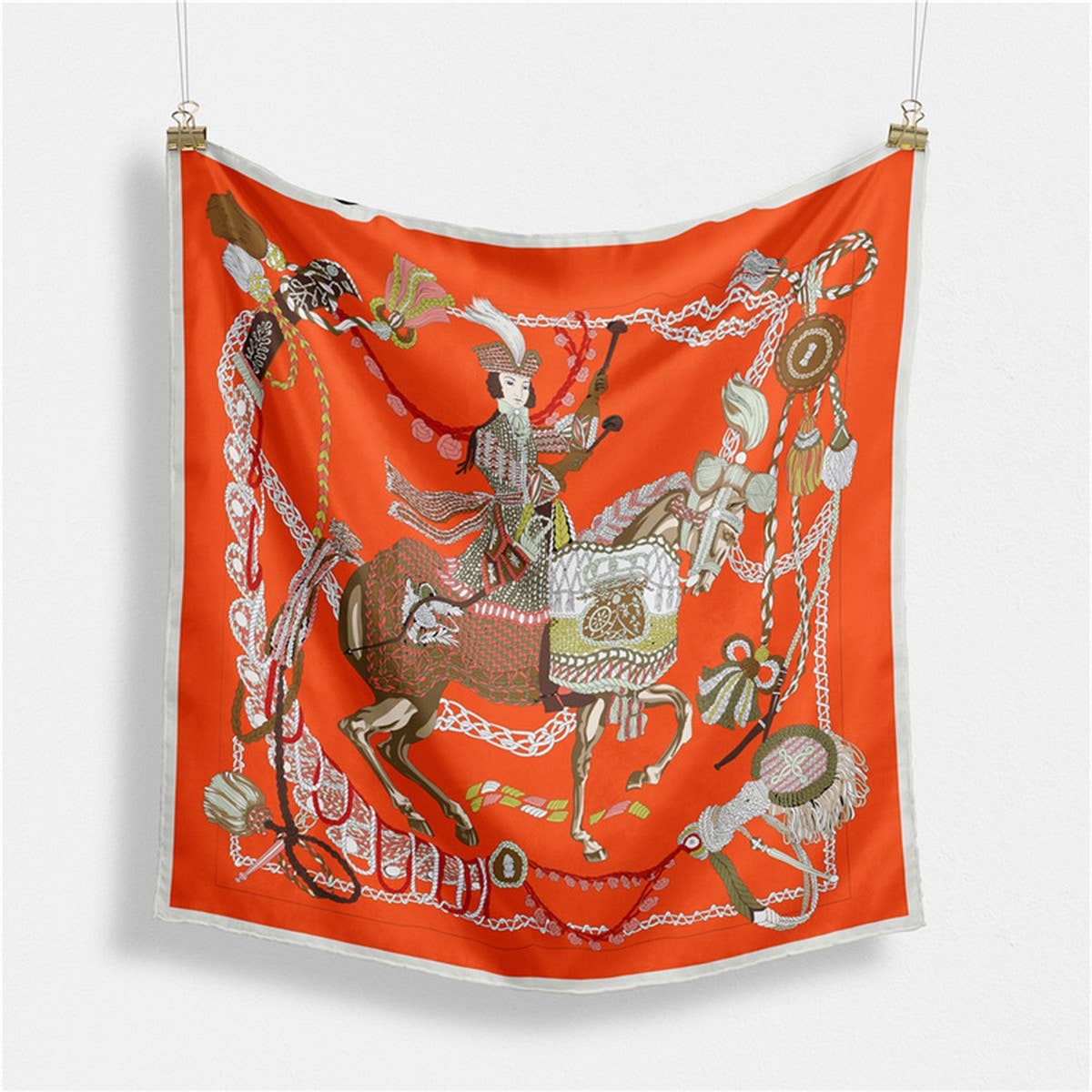 RETRO HOT SELLING PRINTED SQUARE SCARF_CWASC0658