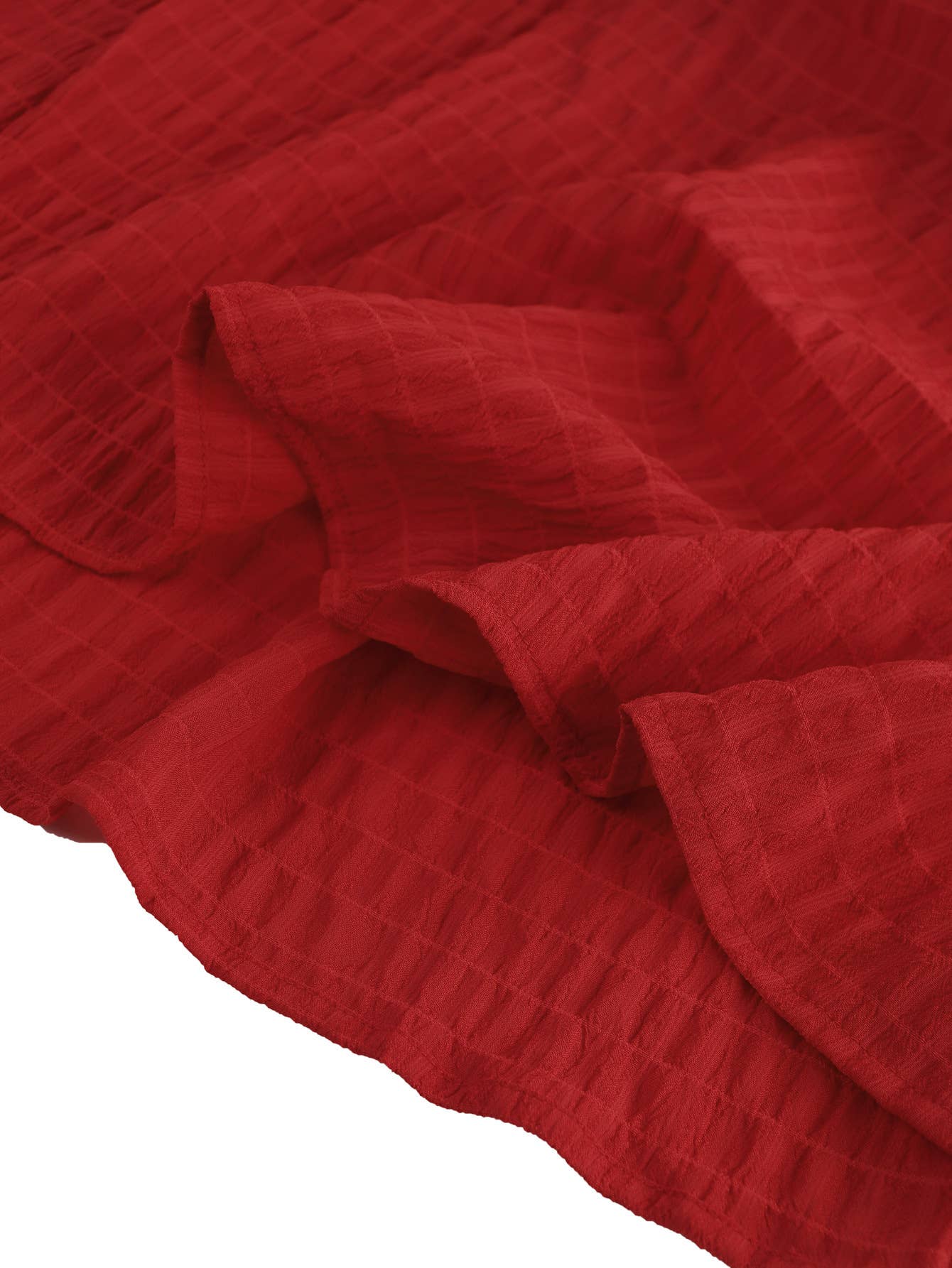 A fashionable two-piece printed strapless skirt