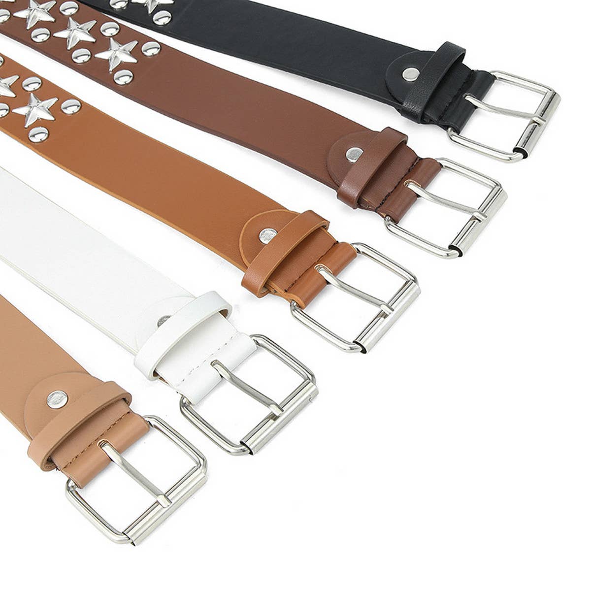 CWABE0893_FASHIONABLE PUNK TREND PIN BUCKLE BELT