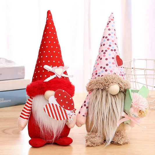 CWMM9524_MOTHER'S DAY BALLOON BOUQUET DWARF FACELESS DOLL