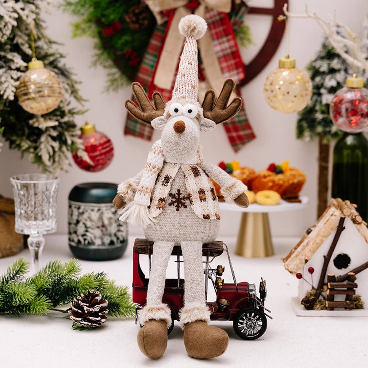 CWMM10336_NORDIC  CHRISTMAS GNOME SNOWMAN REINDEER