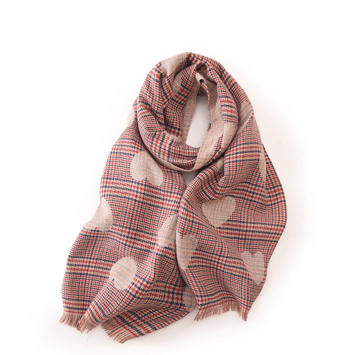 WINTER AUTUMN LOVE PATTERN WARM SHAWL SCARF