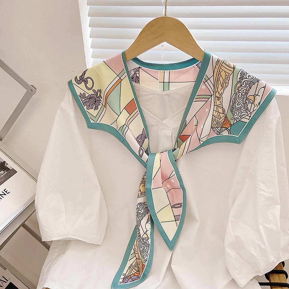 CWASC03120_SUMMER SHAWL SCARF NECK COVER FOR WOMEN