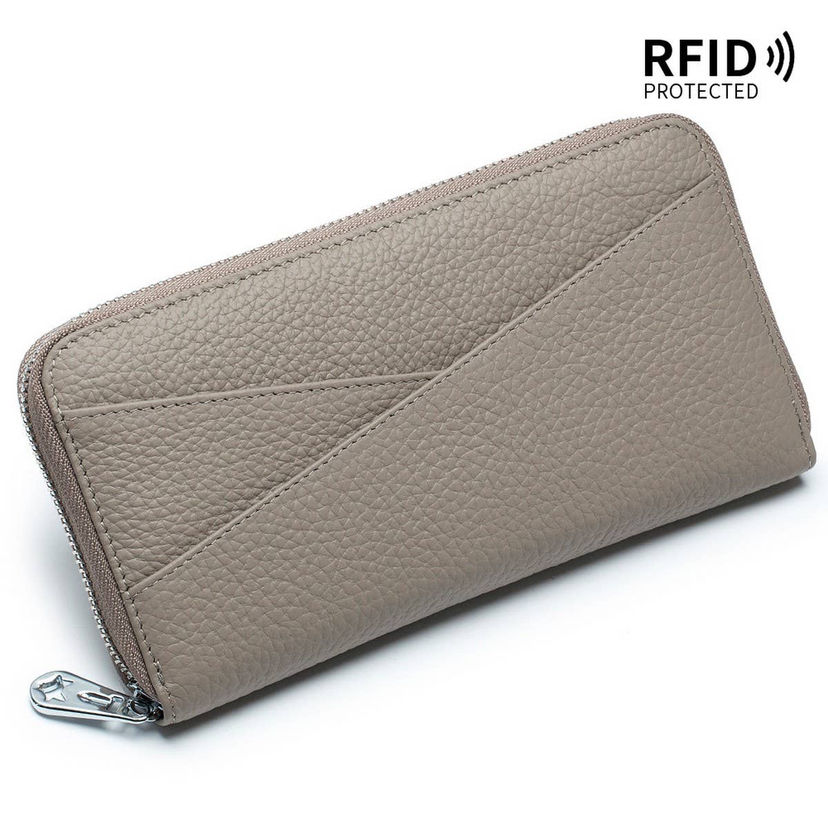 TOP LAYER COWHIDE ACCORDION CARD HOLDER WALLET_CWAB3707