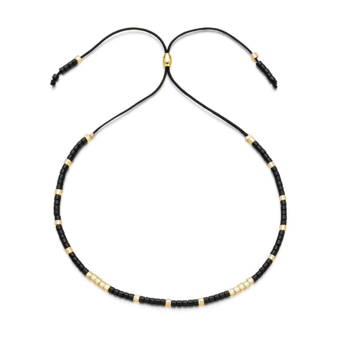 RICE BEADS HAND-WOVEN BRACELET