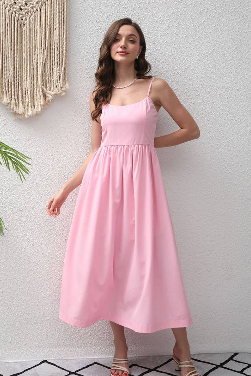 CWDMD01088_SPAGHETTI STRAP BACKLESS ELEGANT FLOWY MAXI DRESS