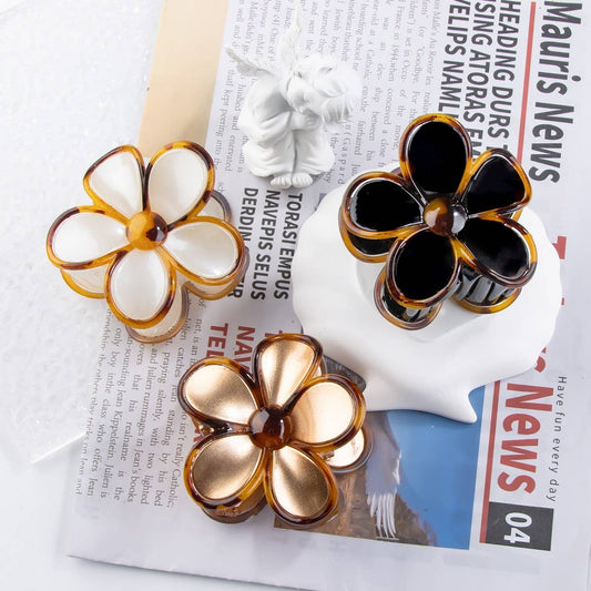 CWAHA1318_FLOWER SHAPE HAIR CLAW CLIP