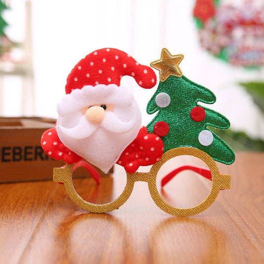 CHRISTMAS CARTOON COLORED GLASSES