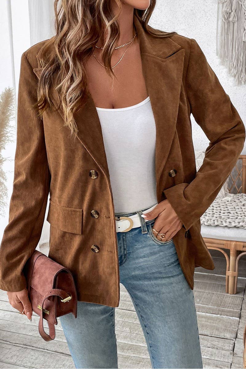CWOCO00164_SOLID CORDUROY CASUAL BLAZER JACKET
