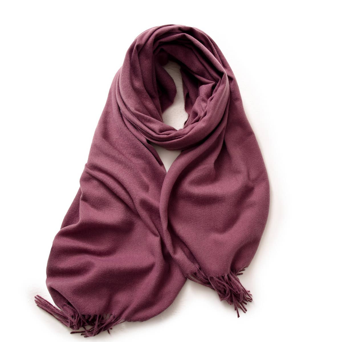 Winter Scarf Shawl - Soft Warm Fringe Design
