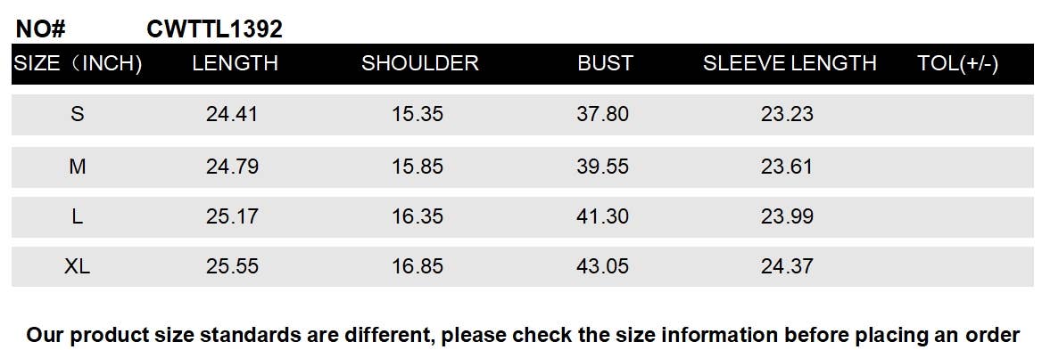 CWTTL1392_V-Neck Long Sleeve With Twist Detail on Bust Top