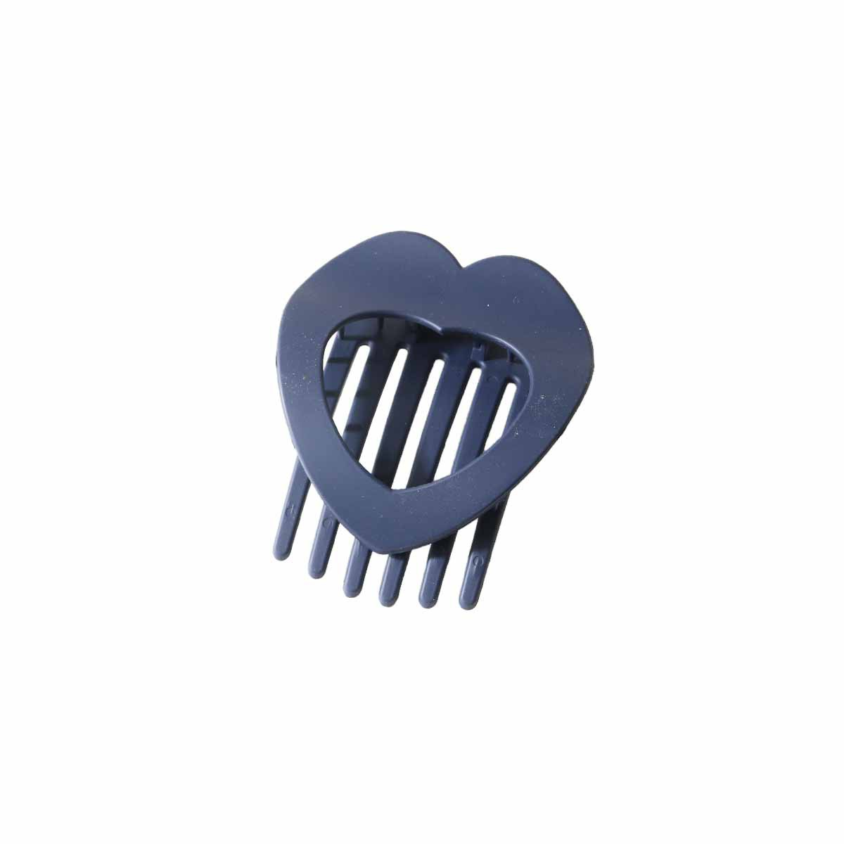 Flat Heart Hair Clip ? Strong Grip Duckbill