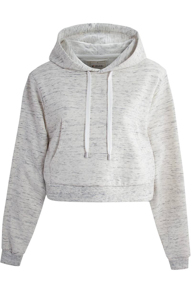 CWOHOL428_Lightweight Pullover Hoodie Cropped Sweatshirt