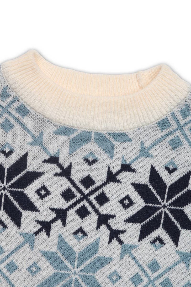 CWOSWL6841_NEW CASUAL PULLOVER JACQUARD SWEATER