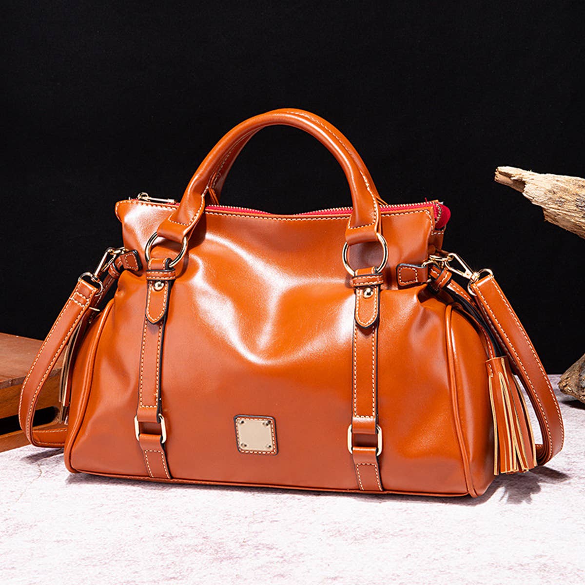 WOMEN LARGE CAPACITY TOTE BAG MESSENGER BAG_CWAB0565