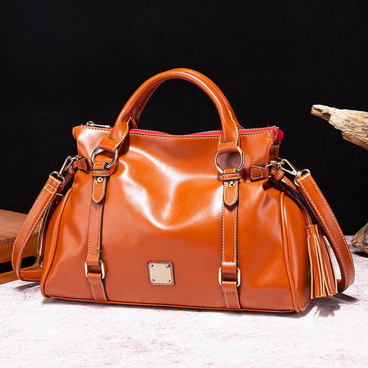 WOMEN LARGE CAPACITY TOTE BAG MESSENGER BAG_CWAB0565