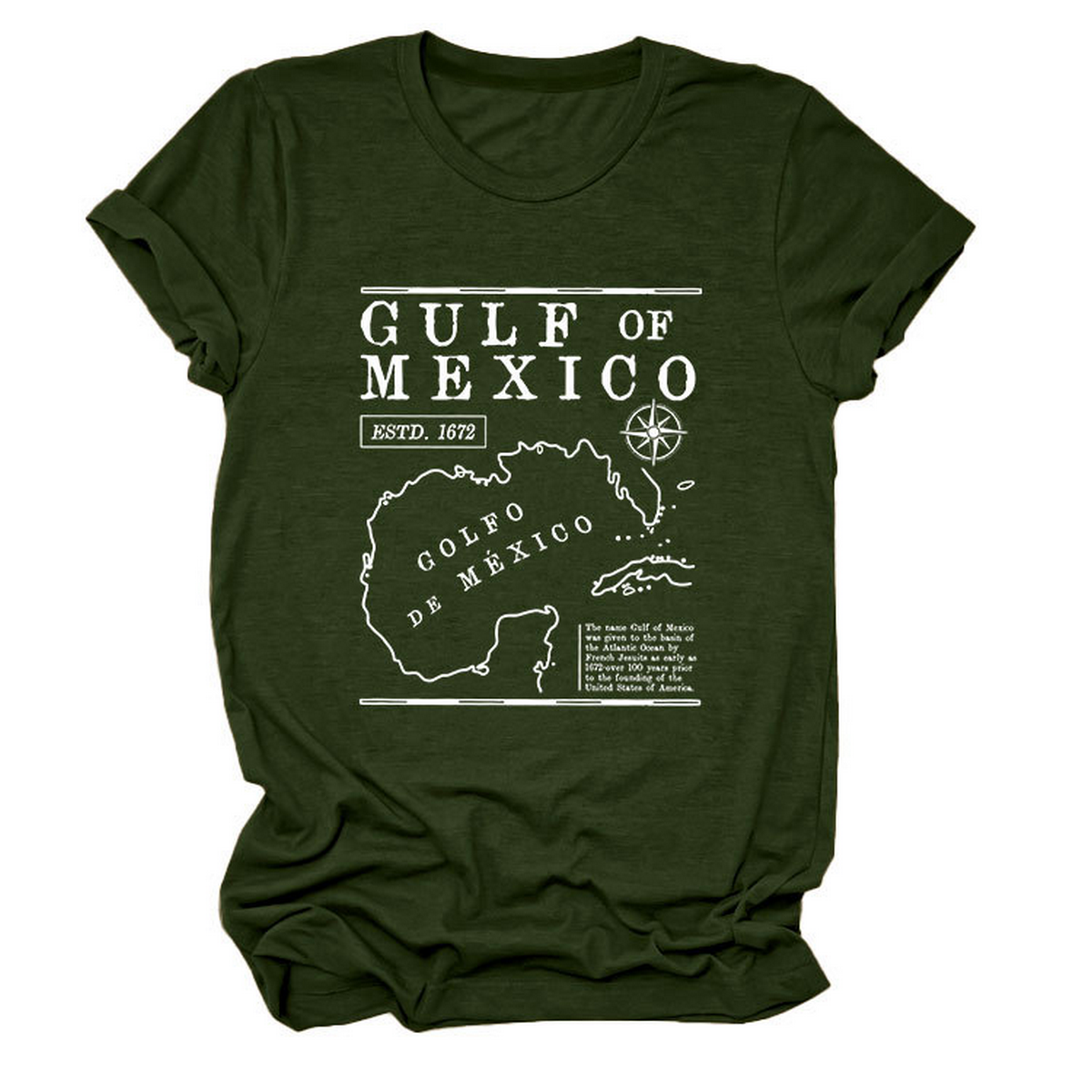 Gulf of Mexico Estd Tee ? Soft Comfort T?Shirt