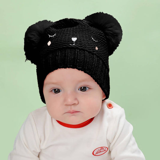 2024 NEW DOUBLE BALL CHILDREN'S KNITTED HAT_CWAH1751