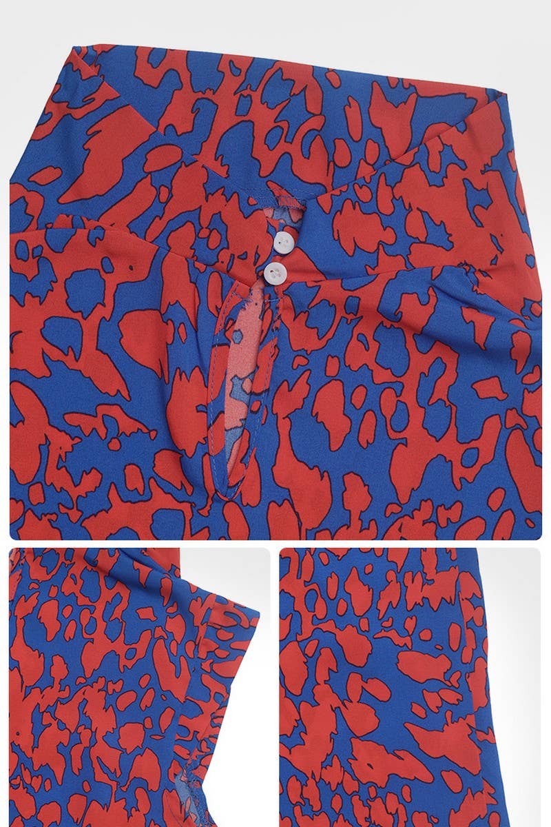 CWTBLSL0387_SLEEVELESS SWING COLLAR PRINTED SHIRT