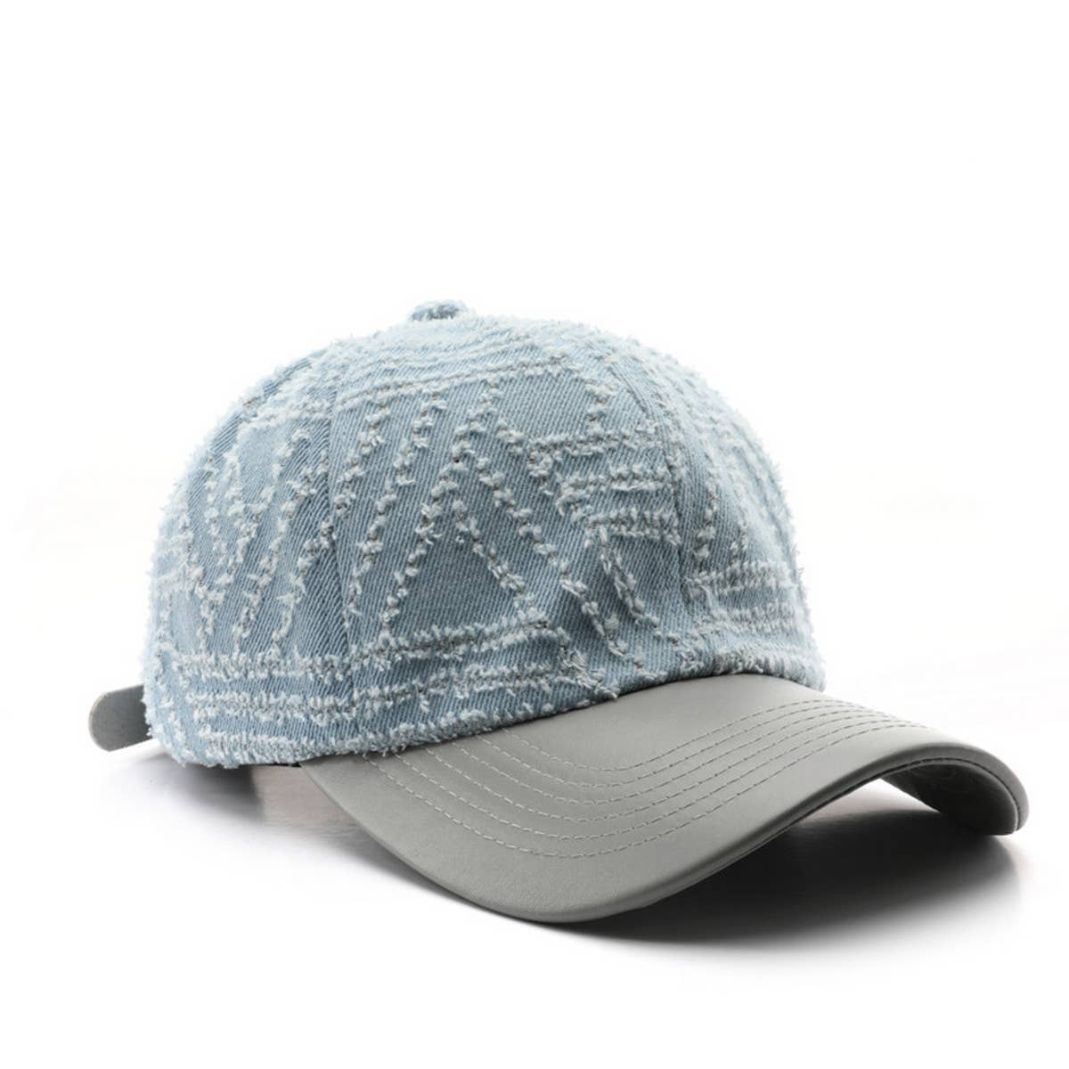 CWAH3208_SOLID COLOR BLOCK SUN VISOR BASEBALL CAP