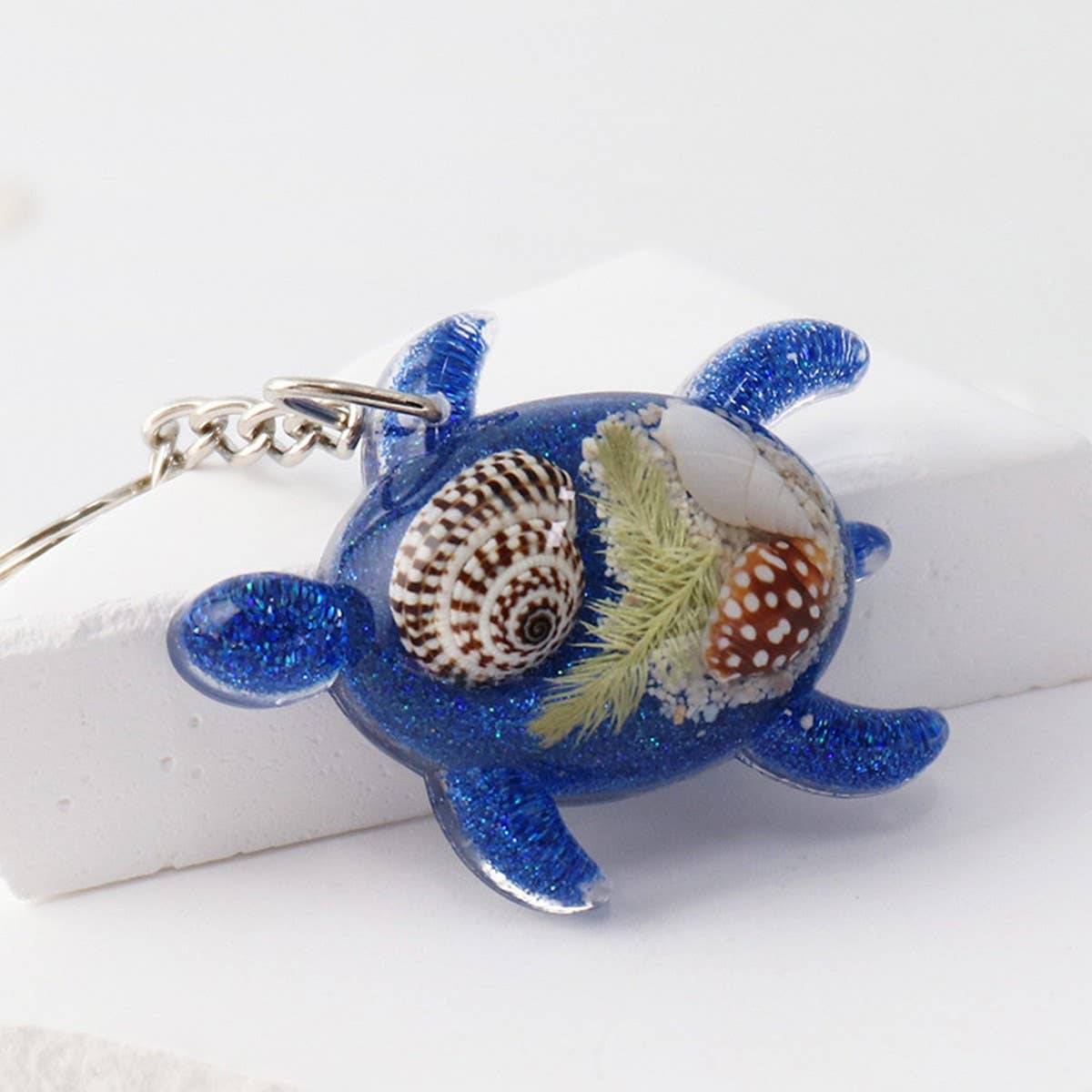 NEW SEASIDE CREATIVE TURTLE KEYCHAIN PENDANT