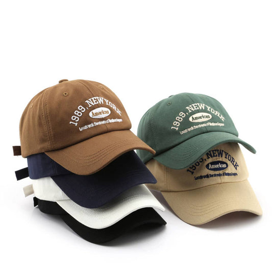 OUTDOOR RETRO LETTER EMBROIDERED BASEBALL CAP_CWAH1856